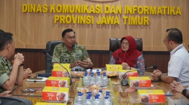 TNI Perkuat Strategi Hadapi Perang Kognitif, Jatim Jadi Rujukan Penguatan Siber Nasional