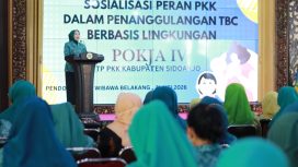 PKK Sidoarjo Didorong Jadi Garda Terdepan, Target Eliminasi TB Dipercepat ke 2028
