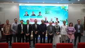 Dok: Foto bersama jajaran pimpinan Universitas Pertamina, perwakilan Pertamina Group, serta para pembicara dan moderator dalam kegiatan Studium Generale Sustainability 2026