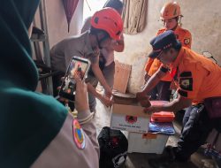 Hujan Disertai Angin Kencang Robohkan Rumah Anggota GWI di Pakusari, BPBD Jember Salurkan Bantuan