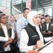 Gubernur Khofifah Sidak Pasar Klojen, Pastikan Stabilitas Harga dan Ketersediaan Bahan Pokok 