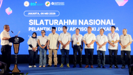 Sesi pelantikan kepengurusan DPW APMISO DKI Jakarta Oleh Ketua Umum
