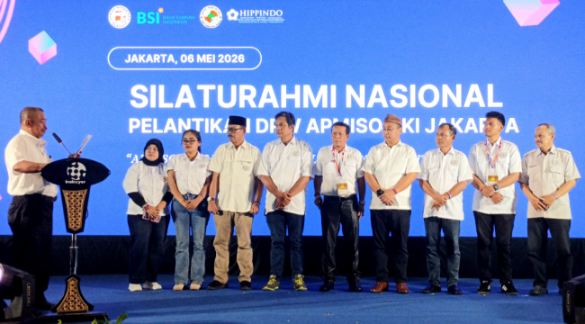 Sesi pelantikan kepengurusan DPW APMISO DKI Jakarta Oleh Ketua Umum