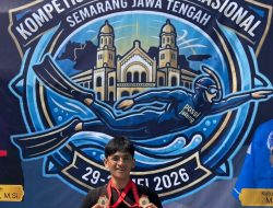 Dok.: Derry meraih juara pada kompetisi Fin Swimming pada Mei 2026 lalu