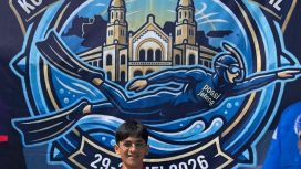 Dok.: Derry meraih juara pada kompetisi Fin Swimming pada Mei 2026 lalu