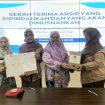 Serah terima arsip inaktif yang dipindahkan ke Lembaga Kearsipan Daerah (LKD). Serta arsip yang akan dimusnahkan dari sejumlah perangkat daerah. (dok. Diskominfo Depok).