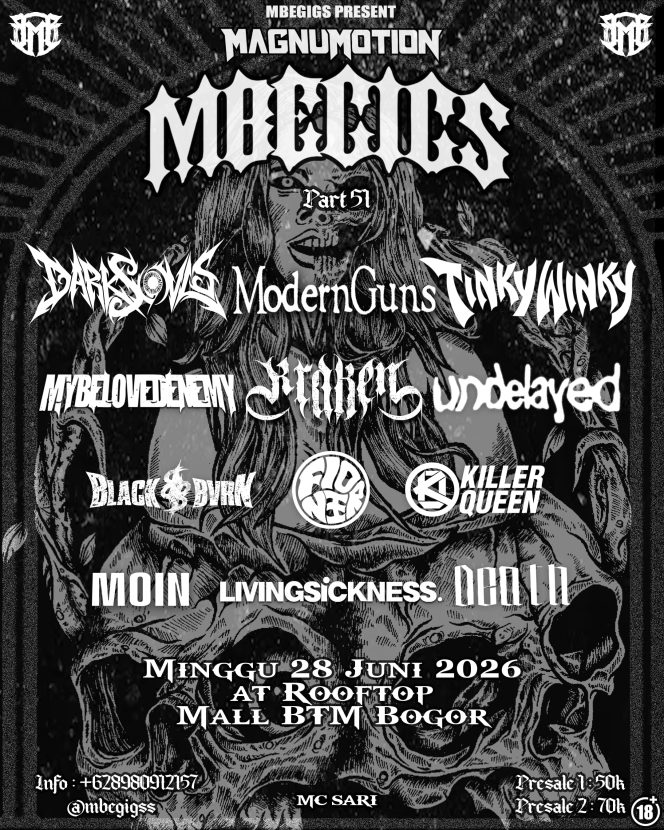 
					Siap-Siap Party! Mbegigss #51 Bakal Guncang Rooftop Mall BTM Bogor Akhir Juni Ini