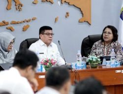 Unit Kerja Pengadaan Barang dan Jasa (UKPBJ) Pemerintah Kota (Pemkot) Depok menjalani entry meeting Penilaian Pusat Keunggulan Pengadaan Barang dan Jasa (PKP-BJ) Proaktif oleh Lembaga Kebijakan Pengadaan Barang/Jasa Pemerintah (LKPP). (dok.Humas dan Dokpim Kota Depok).