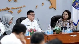Unit Kerja Pengadaan Barang dan Jasa (UKPBJ) Pemerintah Kota (Pemkot) Depok menjalani entry meeting Penilaian Pusat Keunggulan Pengadaan Barang dan Jasa (PKP-BJ) Proaktif oleh Lembaga Kebijakan Pengadaan Barang/Jasa Pemerintah (LKPP). (dok.Humas dan Dokpim Kota Depok).