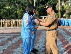 Sekda Kota Depok Melepas 55 atlet, 8 official, dan 12 pelatih untuk ikut berlaga pada Popwilda Provinsi Jawa Barat 2026