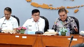 Kegiatan audiensi KPK dan Pemkot Depok di Ruang Edelweis Lantai 5 Balai Kota Depok, Rabu (03/06/26). (Foto: Humas Depok)