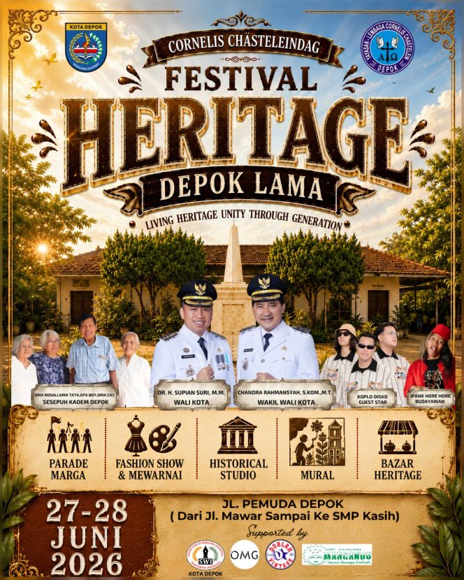 
					Flayer Heritage Depok. (Dok. Disporyata)