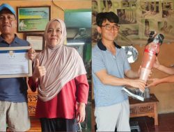 Pembina YGP, Mr. Park Man Hoo, didampingi oleh jajaran stafnya.