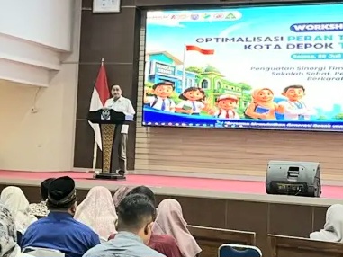 ​Buka Workshop TP UKS/M, Wakil Wali Kota Depok Dorong Sinergi Program Sekolah Sehat