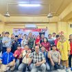 Foto bersama Komandan Kodim 0508/Depok, Kolonel Inf. Ginanjar Wahyutomo