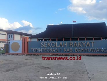 Sekolah Rakyat Jatim 4 Banyuwangi Siap Sambut 237 Siswa Baru, Proyek Tahap Finishing