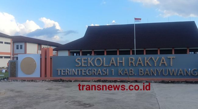 Sekolah Rakyat Jatim 4 Banyuwangi Siap Sambut 237 Siswa Baru, Proyek Tahap Finishing