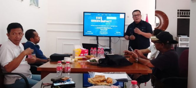 
					SWI Pusat saat Rapat persiapan teknis