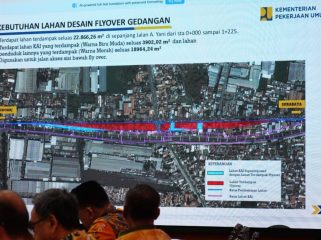 Pemerintah Kabupaten Sidoarjo mempercepat proses pembebasan lahan flyover