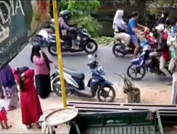 Dok. CCTV diseberang Lokasi kejadian