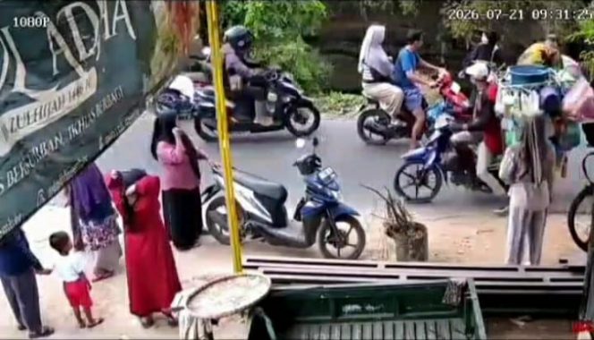 
					Dok. CCTV diseberang Lokasi kejadian