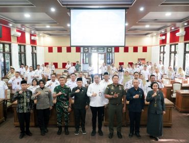 Rapat Koordinasi Penguatan Sinergi Forkopimda dalam Pencegahan dan Penanganan Kekerasan terhadap Anak di Gedung Shima