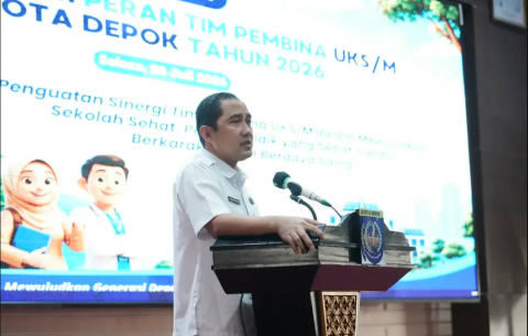 ​Buka Workshop TP UKS/M, Wakil Wali Kota Depok Dorong Sinergi Program Sekolah Sehat