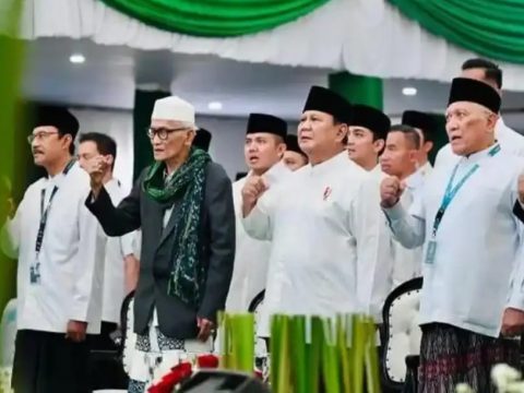 Prabowo Tutup Muktamar ke-35 NU