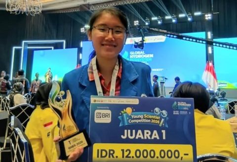 Riset ZIF-8 Antarkan Mahasiswa Teknik Kimia UPER Sabet Juara 1 Young Scientist Competition 2026