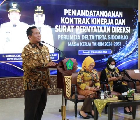 Kebocoran Air Jadi Sorotan, Delta Tirta Sidoarjo Ditarget Tambah Pelanggan hingga 90 Ribu Sambungan