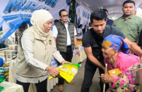 Pasar Murah ke-119 di Lumbang Diserbu Warga, Transaksi Tembus Rp114,7 Juta