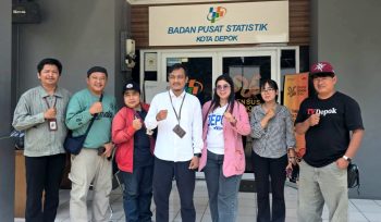 Perkuat Sinergi dan Literasi Data, SWI Kota Depok Kunjungi BPS