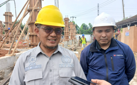 Serap Aspirasi Warga, Imam Musanto Tinjau Proyek Puskesmas Pancoran Mas Depok
