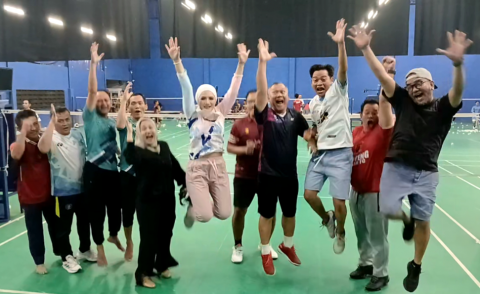 Sabet Gelar Juara Satu Bulu Tangkis DPRD Depok, H. Igun Tekankan Pentingnya Silaturahmi dan Kebersamaan