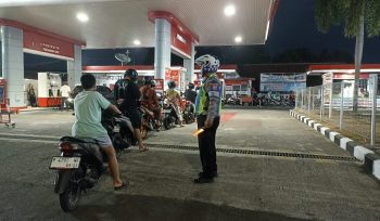 Pastikan Stok BBM Aman dan Kondusif, Polres Jember Cek Langsung Tiga SPBU