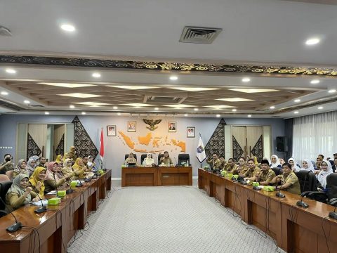 Kegiatan Rapat Koordinasi Kota Sehat. (dok.Diskominfo Depok).