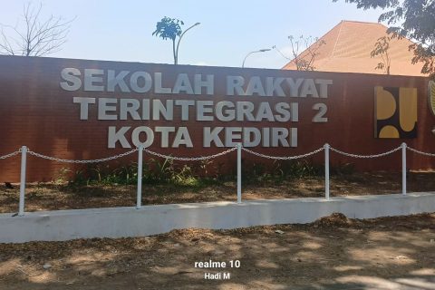 Pembangunan SRT 2 Kota Kediri Rampung Sesuai Rencana, Siap Tampung 1000 Siswa